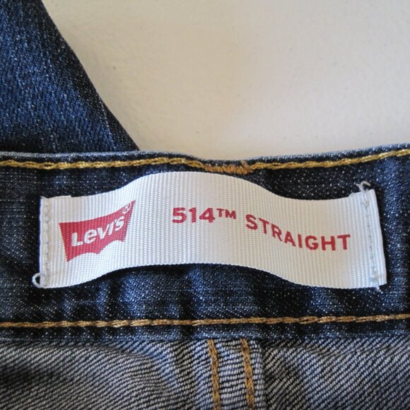 Levi 514 Straight jeans sz 16  reg boys 28x28 - Picture 4 of 8